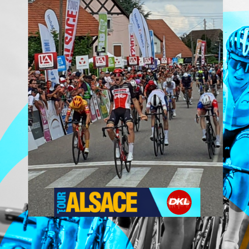 En direct du Tour Alsace | Arnaud De Lie, vainqueur de la 5e et...